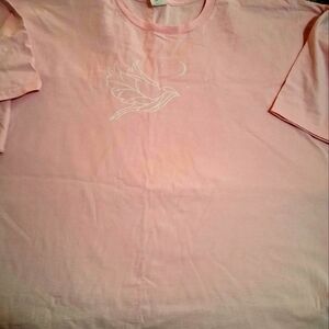 Womens Size 4xl Sophie Lark Love Larks Pink t-shirt